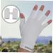 Healeved 5 Pairs Gloves Summer Gloves Gel Nail Gloves Sun Protection Gloves Nail Light Fingerless Gloves Manicure White Fabric Women's - Buy Online on GoSupps.com