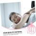 Frcolor Handheld Head Massager - Acupuncture Steel Tool for Ultimate Relaxation | Braided Spa Head Gripper with Wooden Beads in Pink - Buy Online on GoSupps.com