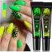 8ml Soak Off Print Gel Steel DIY Manicure Yellow Fluorescent Stamping Gel Template Transfer(23) - Buy Online on GoSupps.com