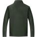 Hanxiulin Men's Oversized Warm Plush Jacket - Winter Parka & Casual Sweat Fleece Coat in 3XL Green - Buy Online on GoSupps.com
