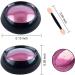 Peowuieu 16 Glasses Chrome Nail Powder Metallic Nail Art Powder Effect Manicure Pigment with 16 Pieces Eyeshadow Sticks - Buy Online on GoSupps.com