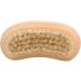 Demeras Wooden Foot 9x5x5 natura Beech Double Sided Nail Brush Remove Dead Skin Cutin Nail Brush Manicure Tool - Buy Online on GoSupps.com