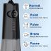 AZ Smile Cordless Water Flosser - 5 Modes Portable Oral Irrigator with 8 Tips and 300 ML Tank - Rechargeable Water Pick for Teeth Cleaning, Braces, Dental Care - Home & Travel (Black) - Buy Online on GoSupps.com