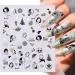 Summer Nail Stickers: Holographic Beach Decals - 3D Self-Adhesive Nail Art for Women & Girls (8 Sheets) - Buy Online on GoSupps.com