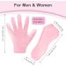 Sibba 2 Pairs Silicone Moisturizing Gloves and Socks Spa Gel Hydrating Gloves for Overnight Bedtime Heal Eczema Sleeping Lotion Hand Treatment Gloves Socks Repair Rough Cracked Dry Chapped Skin - Buy Online on GoSupps.com