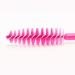 Eyebrow & Eyelash Brush Set - 50 Pcs Disposable for Eyelash Extensions - Dark Pink | International Shipping - Buy Online on GoSupps.com