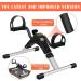 TABEKE Portable Folding Pedal Exerciser for Arm and Leg Workout - Under Desk Bike Stationary Cycle - Buy Online on GoSupps.com