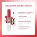 KQueenest Matte Liquid Lipstick & Clear Gloss Mirror | Long Lasting High-Pigment Burgundy Dual Ended Lip Color - Superstay 24 Hour Non-Sticky Lip Stain #128 - Buy Online on GoSupps.com