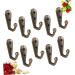 Alipis 36 Pcs Towel Hooks Coat Hooks for Wall Door Hooks Clothes Hook European Style Coat Hanger C113 - Buy Online on GoSupps.com