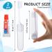 DGUSO Travel Toothbrush Set - 2 Piece Foldable Camping Toothbrush with Soft Bristles & Toothpaste for Adults - Ideal for International Travel - Buy Online on GoSupps.com