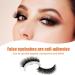 Reusable False Eyelashes Pre Glued Eyelashes Reusable Self Adhesive Eyelashes Reusable Waterproof False 3D Lashes Glue Not Included Long Lasting Natural Lashes - 1 Pair - Buy Online on GoSupps.com
