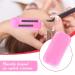 2PCS Silicone Eyelash Holder Pad for Extensions | 4.3'' x 2.2'' Lash Stands Forehead Glue Pallet | Pink (2 Count) - Buy Online on GoSupps.com