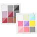 Nail Pigment Powder 3x3 inch 9 Colors Solid Nail Pigment Powder Palette DIY Color-adjustable Neon Pigment Powder for Nails Style 2 Beauty Supplies - Buy Online on GoSupps.com