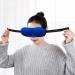 ywbtuechars 3D Eye Mask - Portable Breathable Travel Blindfold Eyeshade Sleeping Aid - Black - Buy Online on GoSupps.com