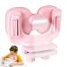Writing Posture Corrector - Desk Upper Back Posture Brace With Light Adjustable Height Double Chest Support Back Straightener Support For Students Vision Protection Pink - Buy Online on GoSupps.com