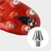Artanchao Silver Studs for Adidas Football Spikes - M6 8 x 8mm & 4 x 11mm - Unisex Adult Wrench Included - Buy Online on GoSupps.com
