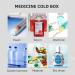 USB Insulin Cooler Case Mini Cold Storage Box 2-8 Degrees Medicine Cooler Reefer Container for Keeping Diabetes Drug Cooler (Color : 2batteries) - Buy Online on GoSupps.com