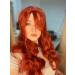 KKbeauty Jessica Rabbit Long Wavy Copper Red Cosplay Wig | Heat Resistant Spiral Curly Anime Hair for Women - Buy Online on GoSupps.com