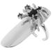 Lurrose Finger Nail Ring Fingernail Protective Cover Ring Rhinestone Spider Open Ring
