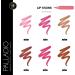 Palladio Lip Stain Hydrating and Waterproof Formula Matte Color Look Longlasting All Day Wear Lip Color Smudge Proof Natural Finish Precise Chisel Tip Marker Nude brown 1 count (Pack of 1) - Buy Online on GoSupps.com