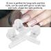 5 Pcs Nail Snap C Curves Extension Clips - Acrylic Nail Tool for DIY Manicure | Quick Nail Structure Accessories - Buy Online on GoSupps.com