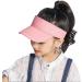 Aidier Kinder Visor Cap for Boys & Girls | Sun Protection Hat for Ages 4-10 | Ideal for Running Golf Tennis & Beach Activities - Pink - Buy Online on GoSupps.com
