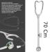 Buy Professional Acoustic Stethoscope for Doctors & Nurses - Royal Rainbow Finish Flexible Tube Soft Ear Knobs - Stainless Steel - Buy Online on GoSupps.com