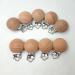 Natural Beech Wood Pacifier Clips - DIY Grasping Toy Holder Accessories - Buy Online on GoSupps.com