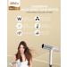 5 in 1 Air Styler 110000 RPM High Speed Hair Dryer Low Noise Blowdryer Hair Dryer Curler 200 Million Negative Ionic Hair Dryer Hairdryer with Diffuser Travel Hairdryers for Travel Home Use Silver - Buy Online on GoSupps.com