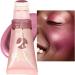 Blush Stick for Cheeks | Long-Lasting Face Blusher Non-Greasy | Dry Skin Hydrating Liquid Blush Effortless to Use for Home Working Traveling Shopping Lambo 06 - Buy Online on GoSupps.com