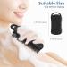 Silicone Body Scrubber - Elfrhino Shower Brush for Gentle Exfoliation, Lathers Well, More Hygienic - Gentle Massage for Cellulite Black - Buy Online on GoSupps.com