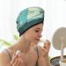 Buy Hair Towel Wrap - Fast Drying Turban with Button | Quick Hair Drying Solution - Buy Online on GoSupps.com