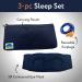 3D Contour Sleep Mask with Earplugs & Pouch | Comfortable Sleep Mask for Travel & Home - Buy Online on GoSupps.com