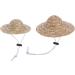 Affordable Adjustable Straw Hat for Small Dogs & Hamsters - Under $5 Pet Costume Accessory - Buy Online on GoSupps.com