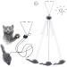Magideal 2 Piece Interactive Cat Mouse Toys - Plush Hanging Door Exercise Catchers for Kittens - Buy Online on GoSupps.com