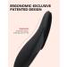 Silicone Electric Face Cleansing Brush - Rechargeable Sonic Facial Scrubber for Deep Cleansing and Exfoliating - Waterproof Face Scrubber (Pure Black) - Buy Online on GoSupps.com