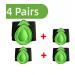 4 Pairs Arch Support Insoles for Plantar Fasciitis Brace - Foot Pain Relief Products - Buy Online on GoSupps.com
