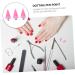 Healeved 9 Pcs Manicure Dotting Tools Studs Picker Wax Heads Wax Rhinestone Picker Wax Pencil for Rhinestones Wax Rhinestones Picker Dual Diy Jewel Picker Dotting Pen Point Acrylic Pink - Buy Online on GoSupps.com