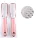 Beaupretty 2-Piece Stainless Steel Pedicure File Set - Double-Sided Heel Scrubber & Skin Exfoliator for Men & Women - Perfect for Soft Smooth Feet - Buy Online on GoSupps.com