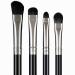 Eyeshadow Brush Set-Osinee Professional Eye Makeup Brushes Concealer Brush Nose Contour Brush-For Blending Eyeshadow Eyeliner Eyebrow Long Lasting Apply Better Flawless Look Makeup - Silver