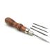 4 in 1 leathercraft Sewing Awl Leather Stitching Awl for Leather Sewing Hand Stitching (4 in 1  Awl)