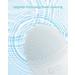 Ezbasics Ultra-Hygienic Facial Cleaning Brush - Waterproof Soft Silicone Deep Cleansing & Massaging Face Brush (Light Gray) - Buy Online on GoSupps.com