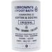 Buy Brown's Original Medicated Foot Bath (8oz) - Soothing Relief for Tired Feet | International Shipping Available - Buy Online on GoSupps.com