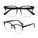 MAKIRO Large frame myopia glasses -0.5 -4.00 intensity myopia glasses for men and women with light myopia Gradient Colour Colour -200 Diopters