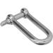 10Pcs M40 Stainless Steel D-Shackle Straight Anchor Screw Pin Chain Connector - Buy Online on GoSupps.com