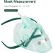 2 Pack Standard Oxygen Mask with 6.6' Tubing - Adjustable Strap, Size L - Buy Online on GoSupps.com