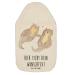 Mr. & Mrs. Panda Personalized Heat bottle Otter Hand - Personalized Gifts Sea Oot Children's Warm Bottle with Names Otter Seeotter White