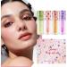 Horuili 4Pcs Colorless Transparent Lip Oil Fruit Flavored Lip Gloss Set Fruit Lip Glosses Moisturizes Lips For Dry and Withered Lips - Buy Online on GoSupps.com