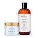 Era Organics Redness Relief Cream & Face Wash Soothing Anti-Redness Moisturizer + Manuka Honey Face Wash for Sensitive Skin Calming Face Care Bundle for Redness Dryness & Irritation