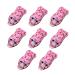 4 Sets Hand Bottle Cover Empty Bottle Holder Keychain Hand Keychain Rubber Key Chain Bottle with Protective Cover Rubber Key Ring